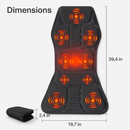 Full Body Massage Chair Pad with Heat for Home & Car by LJGDeals