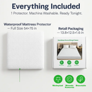 Waterproof Mattress Protector with Deep Pocket by LJGDeals
