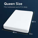 Waterproof Mattress Protector with Deep Pocket by LJGDeals