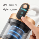 Mattress Vacuum Cleaner 16Kpa Bed Vacuum Cleaner Handheld Vacuums with Ultrasonic & UVC Light 18000 RPM Brushroll Rotation Dual Dust Bins Washable Fil by LJGDeals