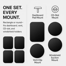 Metal Plates with Strong Adhesive for Magnetic Car Mount