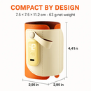 Baby Milk Warmer for Travel and On-The-Go Feeding by LJGDeals