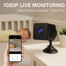 Mini Security Camera with WiFi for Home Monitoring by LJGDeals