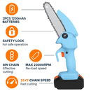 Mini Chainsaw Cordless Portable Pruning Tool by LJGDeals
