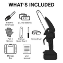 Mini Chainsaw Cordless Portable Pruning Tool by LJGDeals
