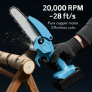 Mini Chainsaw Cordless Portable Pruning Tool by LJGDeals