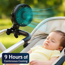 Baby Stroller Fan with Flexible Tripod Clip On by LJGDeals