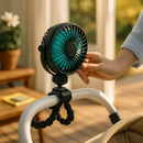 Baby Stroller Fan with Flexible Tripod Clip On by LJGDeals