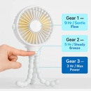 Baby Stroller Fan with Flexible Tripod Clip On by LJGDeals