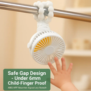 Baby Stroller Fan with Flexible Tripod Clip On by LJGDeals