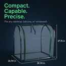 28.94" x 21.46" x 27.76" Tabletop Mini Greenhouse Portable Greenhouse for Spring Indoor Outdoor Garden Tent for Seed Starting Plant Protection Gardeni by LJGDeals