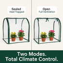 28.94" x 21.46" x 27.76" Tabletop Mini Greenhouse Portable Greenhouse for Spring Indoor Outdoor Garden Tent for Seed Starting Plant Protection Gardeni by LJGDeals