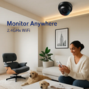 WiFi IP Camera with Motion Alerts and Night Vision by LJGDeals