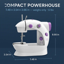 Electric Portable Sewing Machine for Home Projects by LJGDeals
