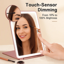 Folding Travel Makeup Mirror with Magnification by LJGDeals