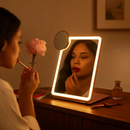 Folding Travel Makeup Mirror with Magnification by LJGDeals