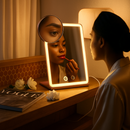 Folding Travel Makeup Mirror with Magnification by LJGDeals
