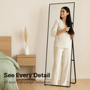 Full Length Mirror - Freestanding Floor Mirror for Bedroom by LJGDeals