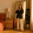 Full Length Mirror - Freestanding Floor Mirror for Bedroom by LJGDeals