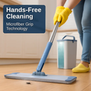 Mop Bucket with Wringer Set for Flat Floors - 3 Pads by LJGDeals