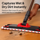 Fiber Floor Mop Pads for Ultra Max Mop – Washable, Reusable by LJGDeals