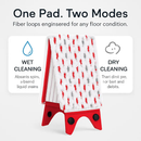 Fiber Floor Mop Pads for Ultra Max Mop – Washable, Reusable by LJGDeals