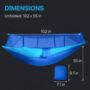 Hammock with Mosquito Net for Camping and Travel by LJGDeals