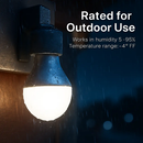 Motion Sensor LED Bulb with Auto On/Off for Hands-Free Use by LJGDeals