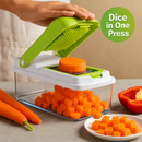 Vegetable Slicer with Interchangeable Blades for Quick Prep by LJGDeals
