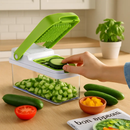 Vegetable Slicer with Interchangeable Blades for Quick Prep by LJGDeals