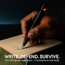 Tactical Pen Gear Set with 11-in-1 Tools & LED Light by LJGDeals