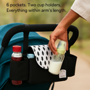 Stroller Organizer Bag with 6 Pockets and Cup Holders by LJGDeals