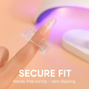 Nail Tip Clips for Poly Gel Builder - Transparent, 20Pcs by LJGDeals