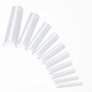500Pcs False Nail Tips C Curve Half Cover French Nails Extra Long Fake Finger Nails For Nail Art Salons Home DIY 10 Sizes by LJGDeals
