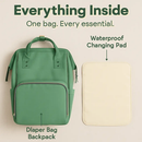 Mummy Diaper Bag Backpack for Travel and Everyday Use by LJGDeals