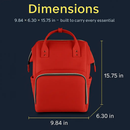 Mummy Diaper Bag Backpack for Travel and Everyday Use by LJGDeals