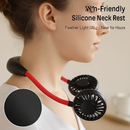 Neck Hanging Fan with Aromatherapy USB Rechargeable by LJGDeals