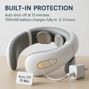 8-Head EMS Neck Massager with Heat and Remote Control by LJGDeals
