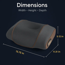3-in-1 Neck Massager Pillow Ergonomic Massager with Heating Vibration Air Compression 30Min Timer for Neck Back Shoulder Pain Relief by LJGDeals