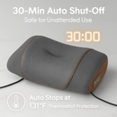 3-in-1 Neck Massager Pillow Ergonomic Massager with Heating Vibration Air Compression 30Min Timer for Neck Back Shoulder Pain Relief by LJGDeals