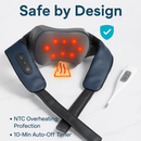 Neck & Shoulder Massager with Infrared Heat by LJGDeals