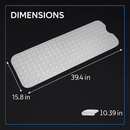 Bath Tub Mat for Safe, Non-Slip Bathroom Floors by LJGDeals