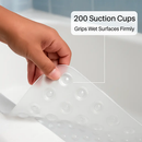 Bath Tub Mat for Safe, Non-Slip Bathroom Floors by LJGDeals