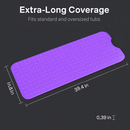 Bath Tub Mat for Safe, Non-Slip Bathroom Floors by LJGDeals