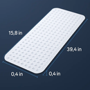 Bath Tub Mat for Safe, Non-Slip Bathroom Floors by LJGDeals