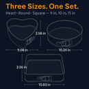 Springform Cake Pan Set for Versatile Baking by LJGDeals