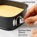 Springform Cake Pan Set for Versatile Baking by LJGDeals