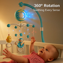 Baby Musical Crib Bell with Mobile & Star Projection by LJGDeals