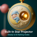 Baby Musical Crib Bell with Mobile & Star Projection by LJGDeals