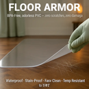 Chair Desk Floor Mat for Hardwood Floors by LJGDeals